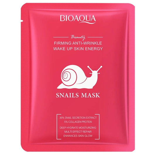 BIOAQUA Snails Facial Mask Firming Anti Wrinkle