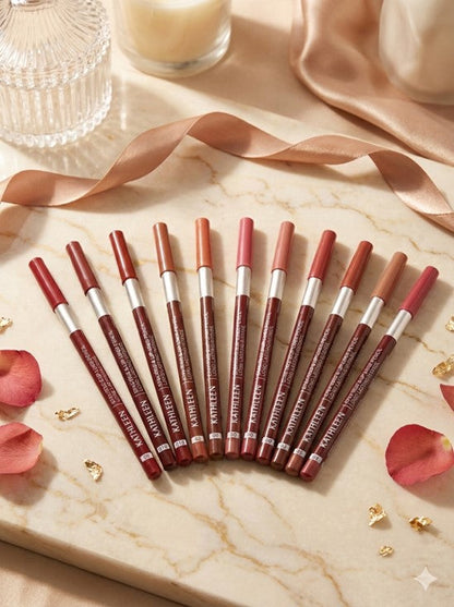 Kathleen Lipliner Pencil Long Lasting (Pack of 12)